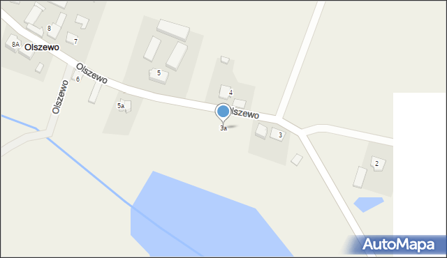 Olszewo, Olszewo, 3a, mapa Olszewo