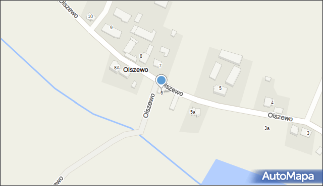 Olszewo, Olszewo, 6, mapa Olszewo