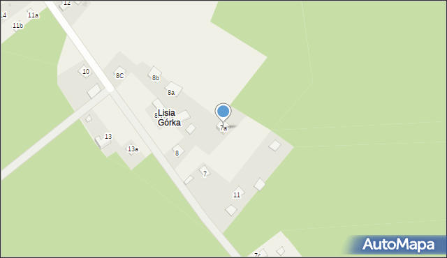 Olszowa, Olszowa, 7, mapa Olszowa