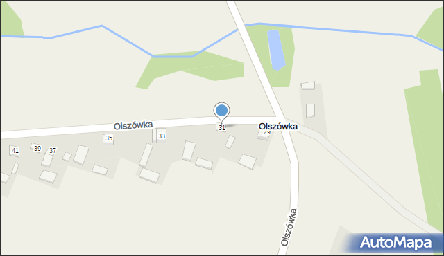 Olszówka, Olszówka, 31, mapa Olszówka