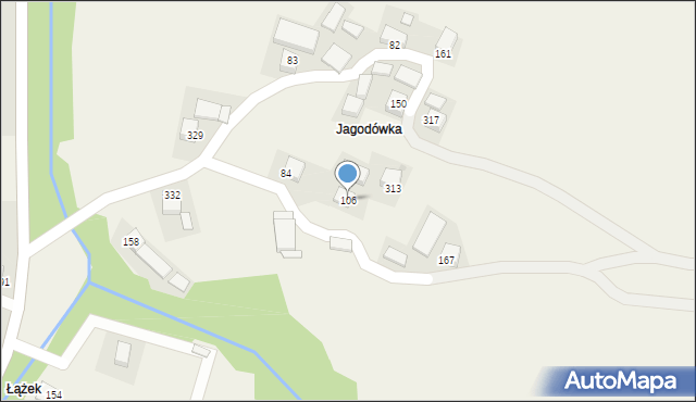 Olszówka, Olszówka, 106, mapa Olszówka
