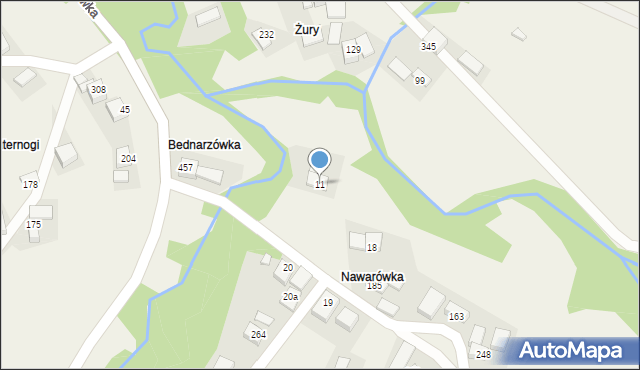 Olszówka, Olszówka, 11, mapa Olszówka