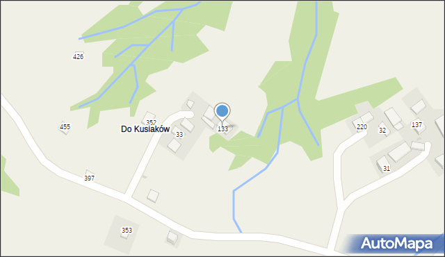 Olszówka, Olszówka, 133, mapa Olszówka