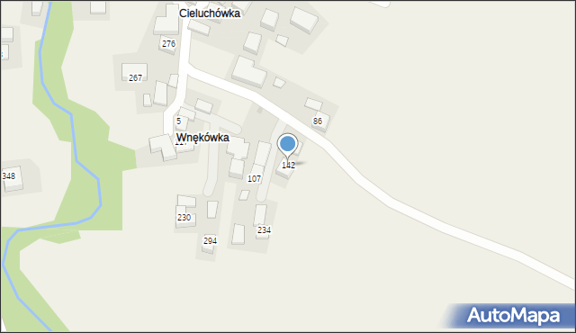 Olszówka, Olszówka, 142, mapa Olszówka