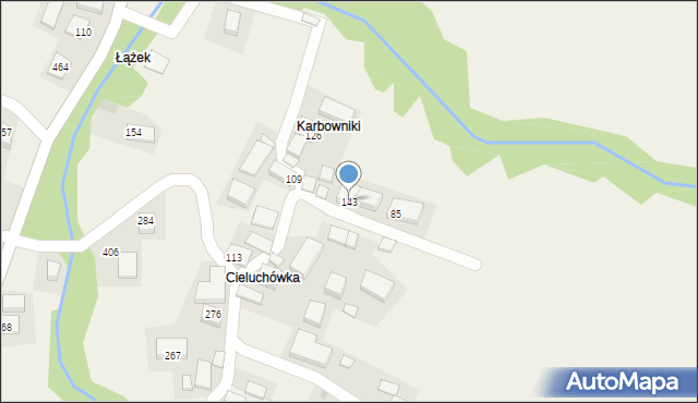 Olszówka, Olszówka, 143, mapa Olszówka