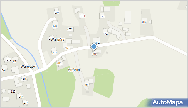 Olszówka, Olszówka, 151, mapa Olszówka