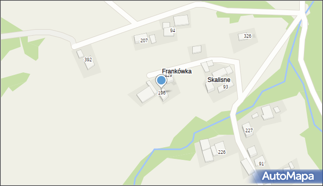 Olszówka, Olszówka, 196, mapa Olszówka