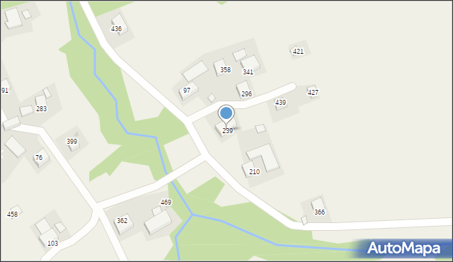 Olszówka, Olszówka, 239, mapa Olszówka