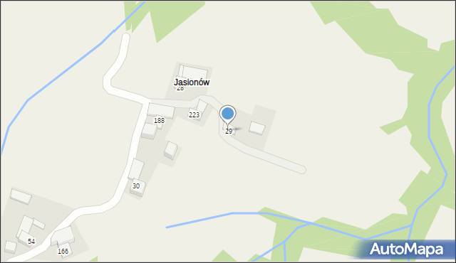 Olszówka, Olszówka, 29, mapa Olszówka