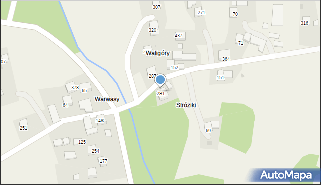 Olszówka, Olszówka, 312, mapa Olszówka