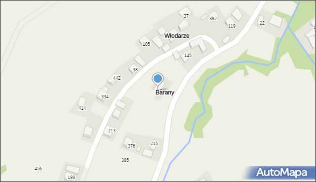 Olszówka, Olszówka, 322, mapa Olszówka