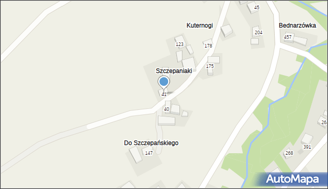 Olszówka, Olszówka, 41, mapa Olszówka