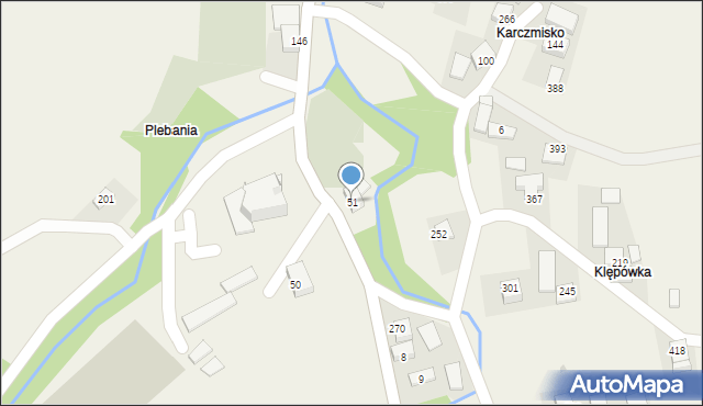 Olszówka, Olszówka, 51, mapa Olszówka