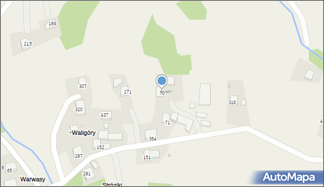 Olszówka, Olszówka, 70, mapa Olszówka