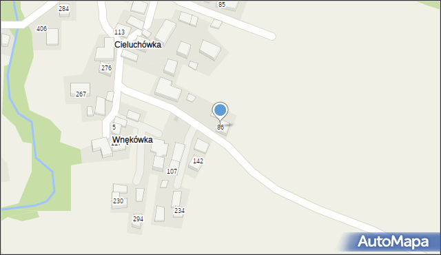 Olszówka, Olszówka, 86, mapa Olszówka