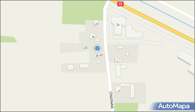 Olszówka, Olszówka, 3c, mapa Olszówka