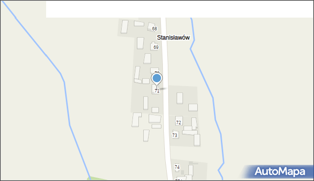 Olszownica, Olszownica, 71, mapa Olszownica