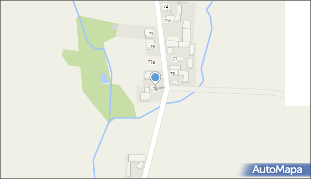 Olszownica, Olszownica, 79, mapa Olszownica