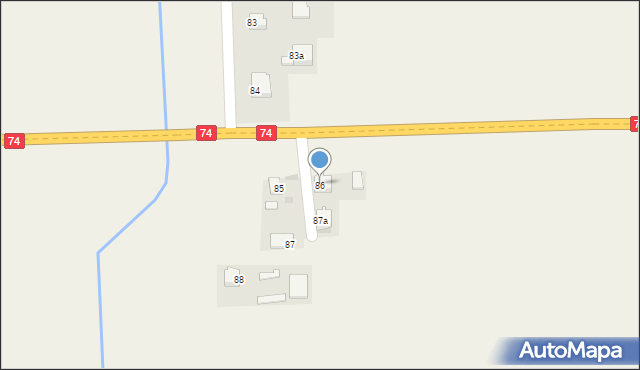 Olszownica, Olszownica, 86, mapa Olszownica