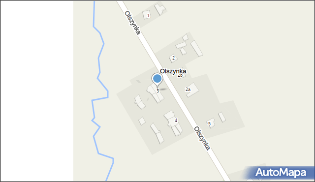 Olszynka, Olszynka, 3, mapa Olszynka