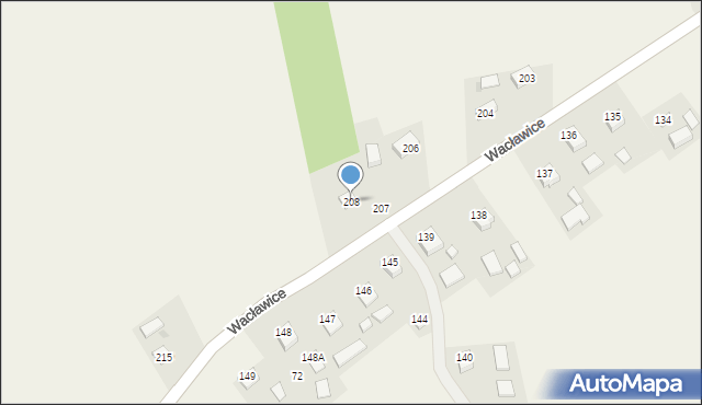 Olszynka, Olszynka, 208, mapa Olszynka