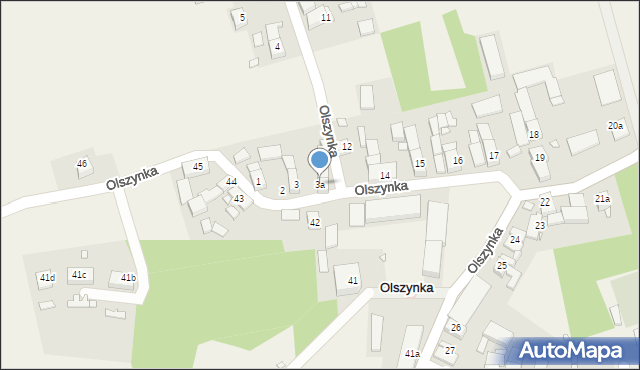 Olszynka, Olszynka, 3a, mapa Olszynka