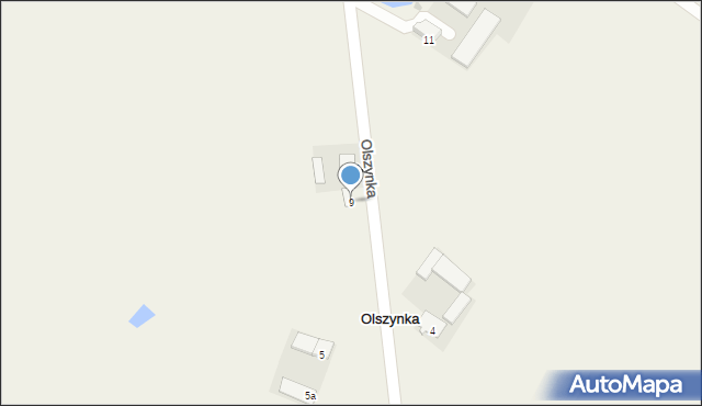 Olszynka, Olszynka, 9, mapa Olszynka