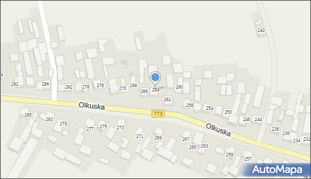 Sułoszowa, Olkuska, 264, mapa Sułoszowa