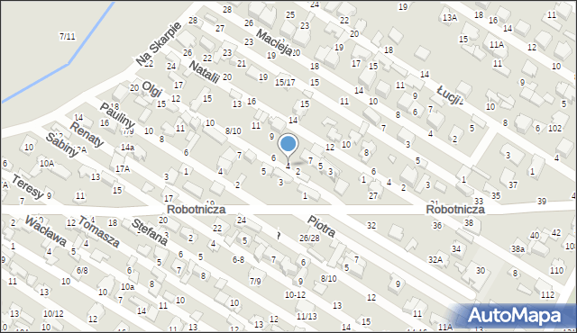 Tomaszów Mazowiecki, Olgi, 4, mapa Tomaszów Mazowiecki