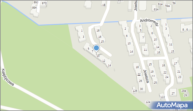 Warszawa, Olszynowa, 9, mapa Warszawy