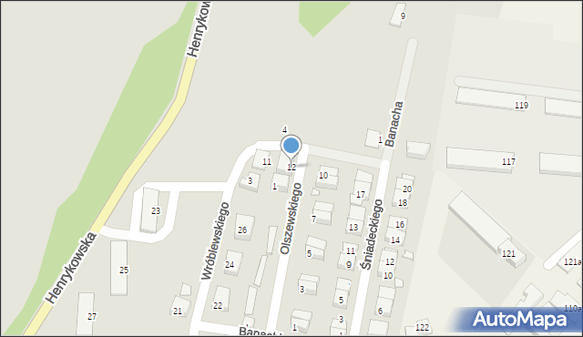 Zgorzelec, Olszewskiego Karola, 12, mapa Zgorzelec