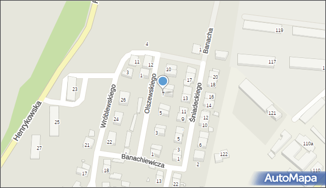 Zgorzelec, Olszewskiego Karola, 7, mapa Zgorzelec