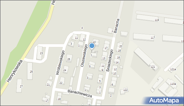 Zgorzelec, Olszewskiego Karola, 8, mapa Zgorzelec