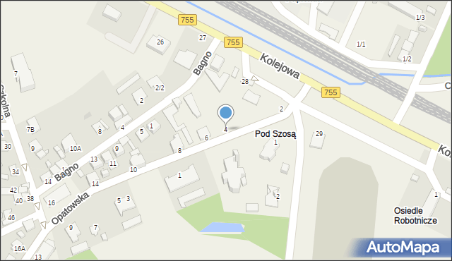 Bodzechów, Opatowska, 4, mapa Bodzechów