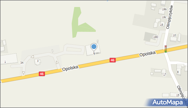 Chrząstowice, Opolska, 5, mapa Chrząstowice