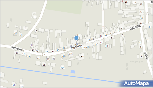 Dobrodzień, Opolska, 24, mapa Dobrodzień