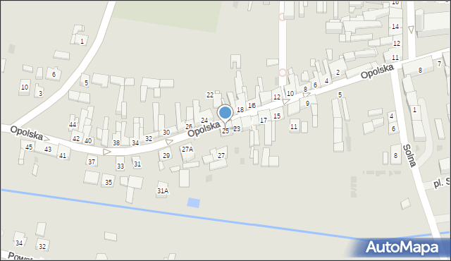 Dobrodzień, Opolska, 25, mapa Dobrodzień