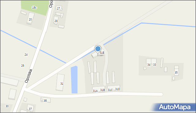 Gierałcice, Opolska, 31F, mapa Gierałcice