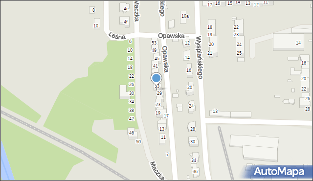 Głuchołazy, Opawska, 31, mapa Głuchołazy