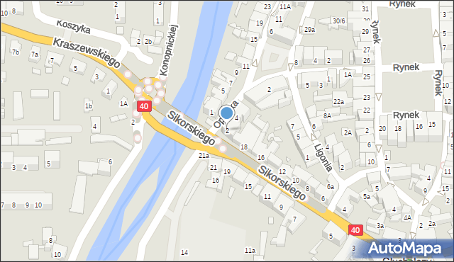 Głuchołazy, Opolska, 2, mapa Głuchołazy