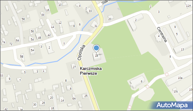 Karczmiska Pierwsze, Opolska, 18, mapa Karczmiska Pierwsze