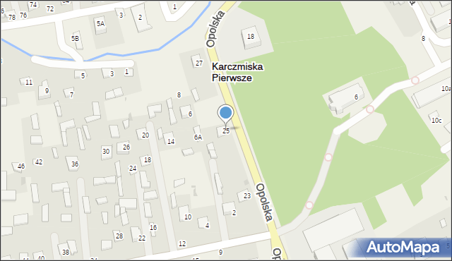 Karczmiska Pierwsze, Opolska, 25, mapa Karczmiska Pierwsze