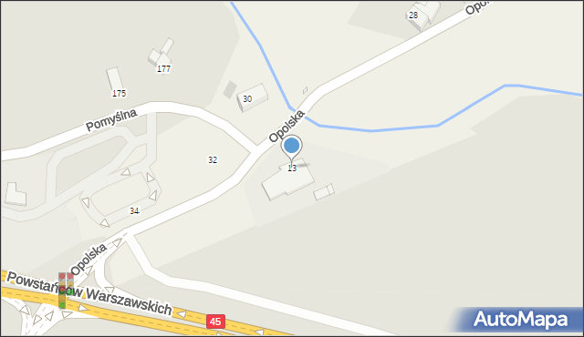 Kępa, Opolska, 13, mapa Kępa