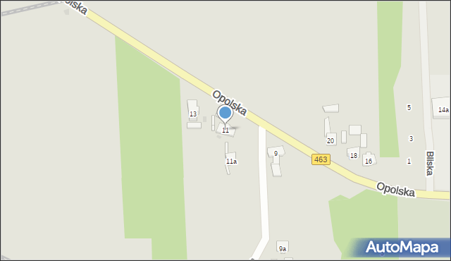 Kolonowskie, Opolska, 11, mapa Kolonowskie