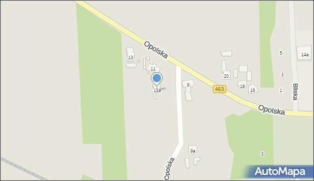 Kolonowskie, Opolska, 11a, mapa Kolonowskie