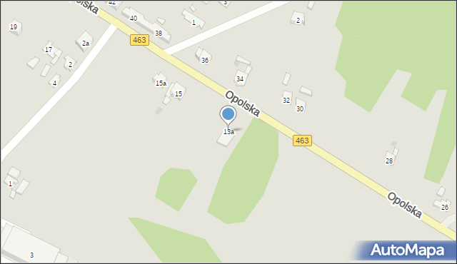 Kolonowskie, Opolska, 13a, mapa Kolonowskie