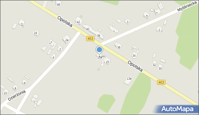 Kolonowskie, Opolska, 15a, mapa Kolonowskie