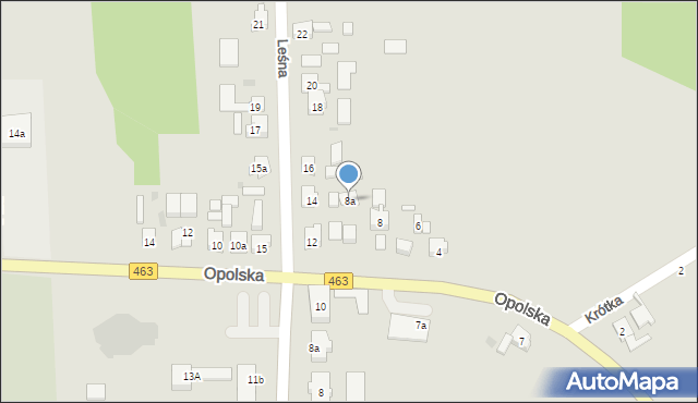 Kolonowskie, Opolska, 8a, mapa Kolonowskie