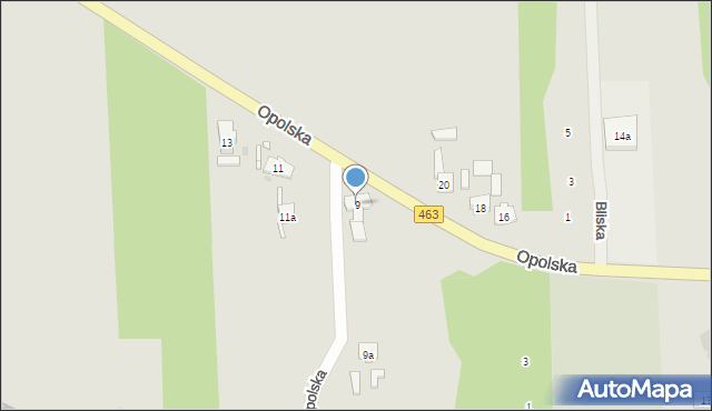 Kolonowskie, Opolska, 9, mapa Kolonowskie