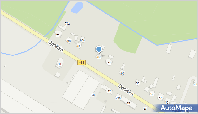 Kolonowskie, Opolska, 64, mapa Kolonowskie